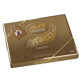 Lindt Large Gift Boxes - Gold Assorted 250g