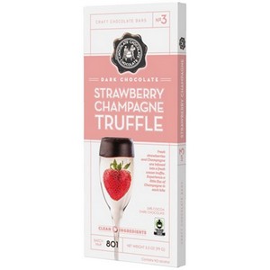 Chocolate Company Dark Strawberries & Champagne Truffle 99g/3.5 oz