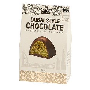 Chocolake Dubai Style Kunafa Pistachio 3 pack Chocolate (White) 30g/1oz