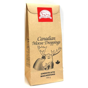 Canada True Canadian Moose Droppings - Chocolate Macaroons 100g