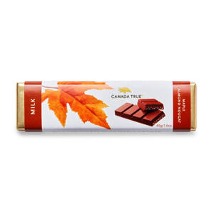 Canada True Milk Chocolate Bar w/ Maple Almond Nougat 45g