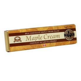 Canada True Maple Cream Chocolate Bar 50g