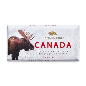 Canada True Dark Chocolate Bar (Moose) 100g/3.5oz