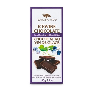 Canada True Icewine Dark Choc Bar 100g/3.5oz