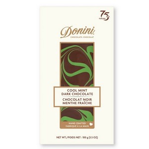 Donini Gourmet Chocolate Bar Cool Mint Dark Choc 100g
