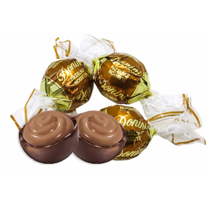 Donini Milk Choc With Creamy Hazelnut Centre Truffles 1kg