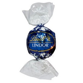 Lindt Lindor Truffles Singles - Dark (Blue) Displayer Case 12g/0.4oz