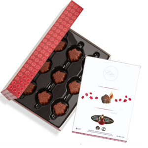 Esta Chocolates Maple Leaf Truffles 90g