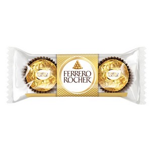Ferrero Rocher Chocolate Singles (Pack of 3)  37.5g