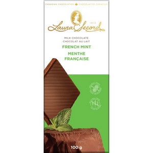 Laura Secord French Mint Chocolate Bar 100g/3.5oz