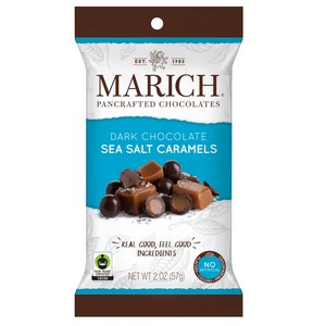 Marich Dark Choc. Sea Salt Caramels 57g/2oz