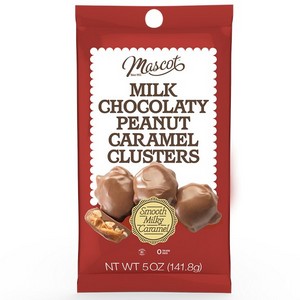 Mascot Snacks Milk Choc Peanut Caramel Clusters 142g/5 oz