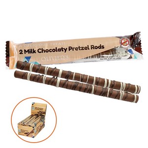 Olivier's Milk Chocolate Pretzel Rods 40g/1.41oz