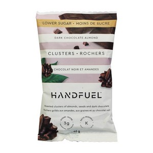 Handfuel Dark Chocolate Almond Clusters 40g/1.4oz