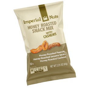 Imperial Honey Roasted Cashew Snack Mix 64g/2.25 oz