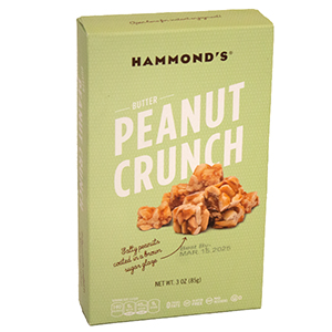 Hammond's Theater Box - Peanut Crunch 12/85g/3 oz