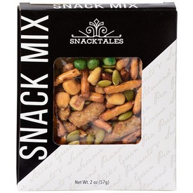 Snacktales Window Box Snack Mix Black/White 57g/2 oz