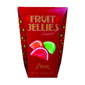 Pizazz Fruit Jellies Red 1.48 oz/42g