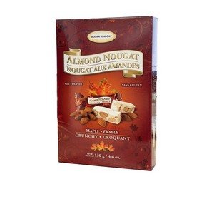 Golden Bonbon Almond Nougat Crunchy Maple 130g
