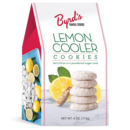Byrd's Cookies Lemon Cooler 12/4 oz/113g SAKSCO Gourmet Basket Supplies