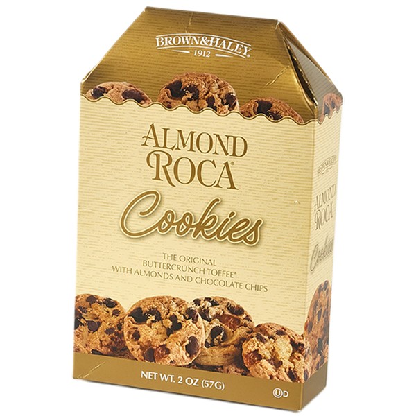 Brown & Haley Almond Roca Cookies Gold/Beige 57g/2 oz