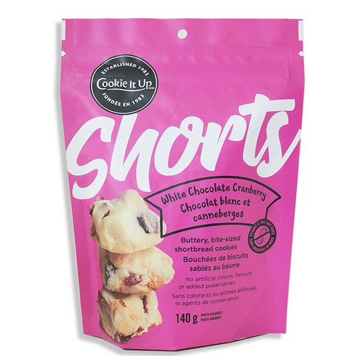 Cookie It Up Shorts White Choc Cranberry 140g/4.9 oz
