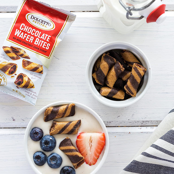 Dolcetto Chocolate Wafer Bites Single Serve Bag 20g/0.7 oz 1