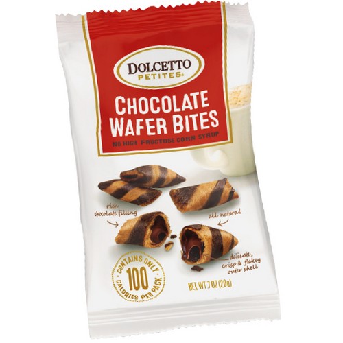 Dolcetto Chocolate Wafer Bites Single Serve Bag 20g/0.7 oz