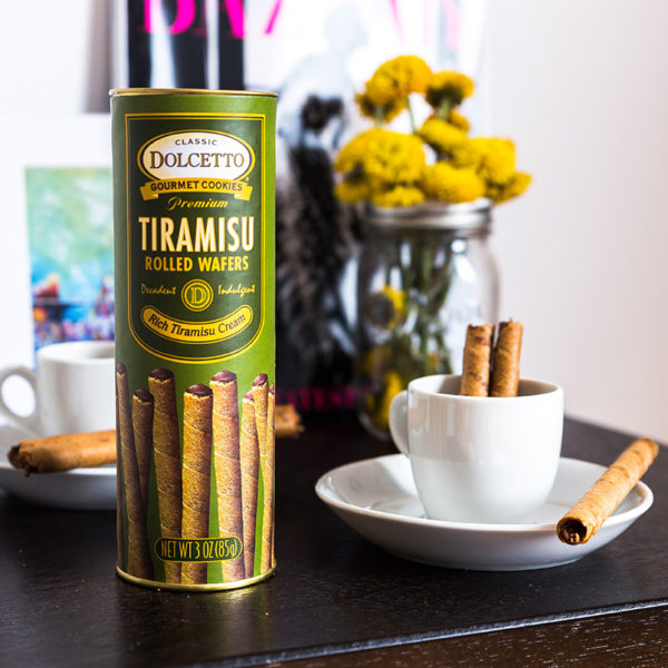 Dolcetto Wafers, Rich Tiramisu Cream  85g/3oz 1