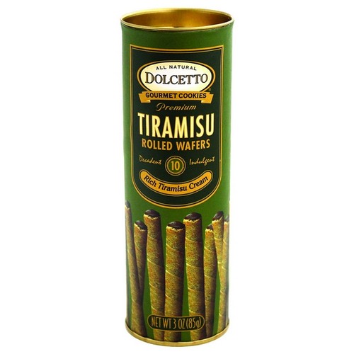 Dolcetto Wafers, Rich Tiramisu Cream  85g/3oz