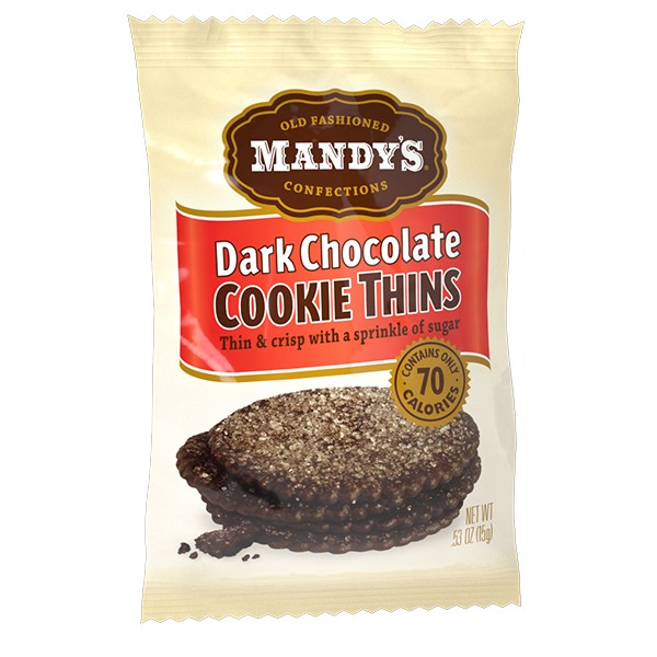 Mandy's Cookie Thins Bag 15g/.53 oz