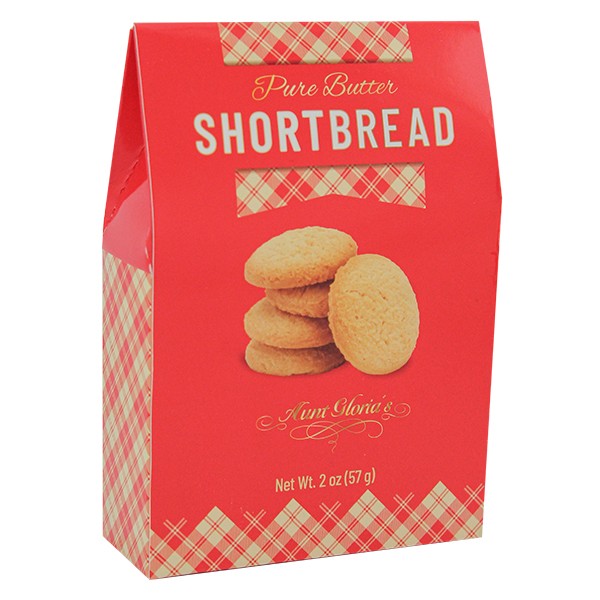 Aunt Gloria's Pure Butter Shortbread Red 57g/2oz