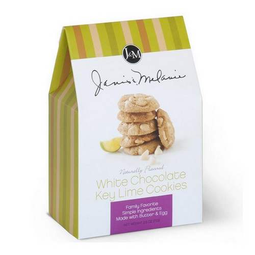 J&M White Choc Keylime Cookies 71g/2.5oz