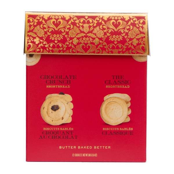 Mary Macleod's Holiday Asst Gift Box Shortbread 240g 1