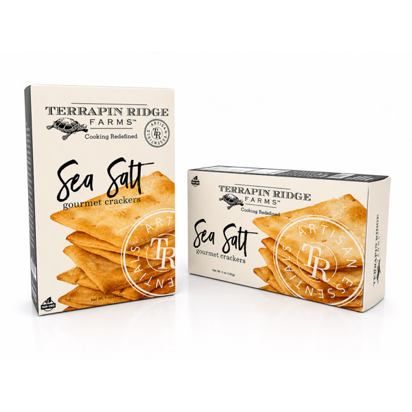 Terrapin Ridge Farms Sea Salt Crackers 142g/5oz 1