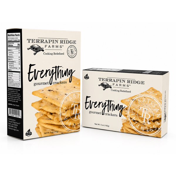 Terrapin Ridge Farms Everything Crackers 142G/5OZ 1