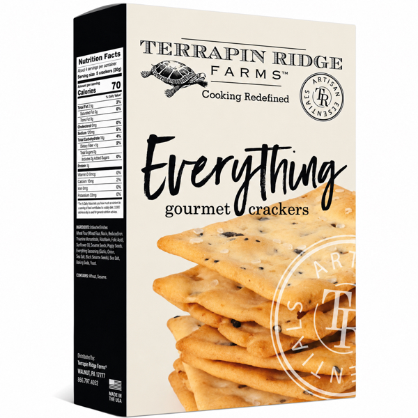 Terrapin Ridge Farms Everything Crackers 142G/5OZ