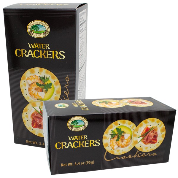 Twenty Valley Water Crackers Black 95g/3.4oz