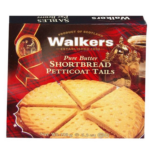 Walkers Shortbread Petticoat Tails 24/150g SAKSCO Gourmet Basket