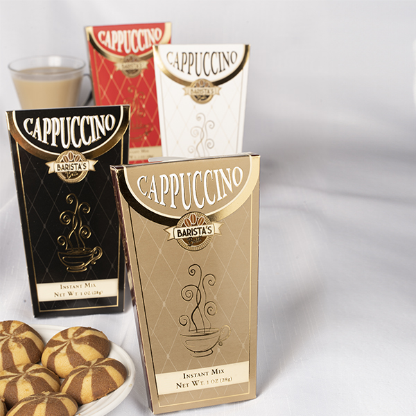 Barista's Best Cappuccino Asst Colors 1 oz/28g 1