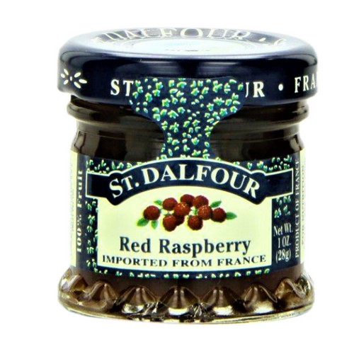 St. Dalfour Red Raspberry Mini Jam 28g/1oz - SAKSCO Gourmet Basket Supplies