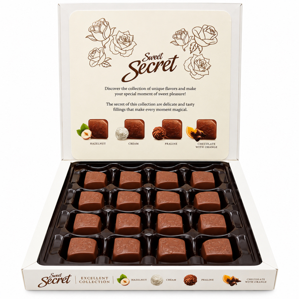 Mieszko Sweet Secret Assorted Chocolate Box106g/3.74oz 1