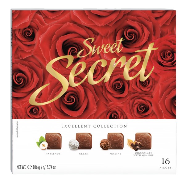 Mieszko Sweet Secret Assorted Chocolate Box106g/3.74oz