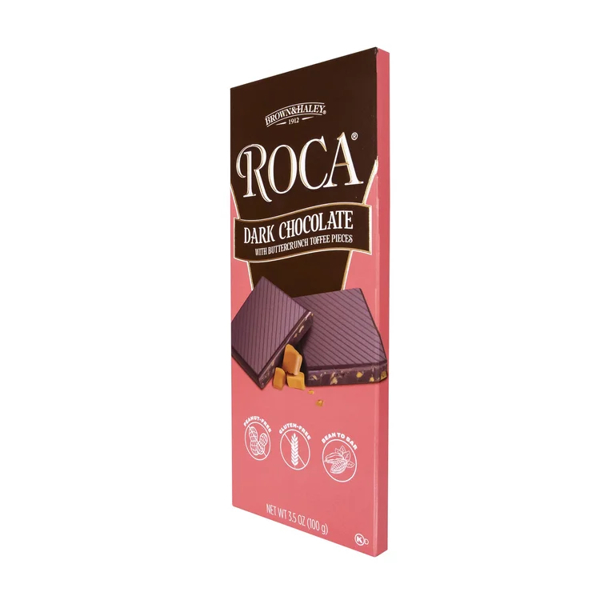 Brown & Haley Roca Dark Chocolate Toffee Bars 100g/3.5 oz 1