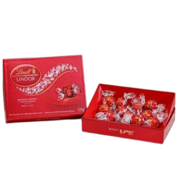 Lindt Milk Chocolate Gift Box Small (Red) 120g 1