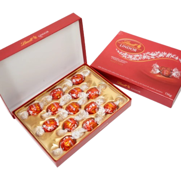 Lindt Milk Chocolate Gift Box Medium (Red) 156g 1