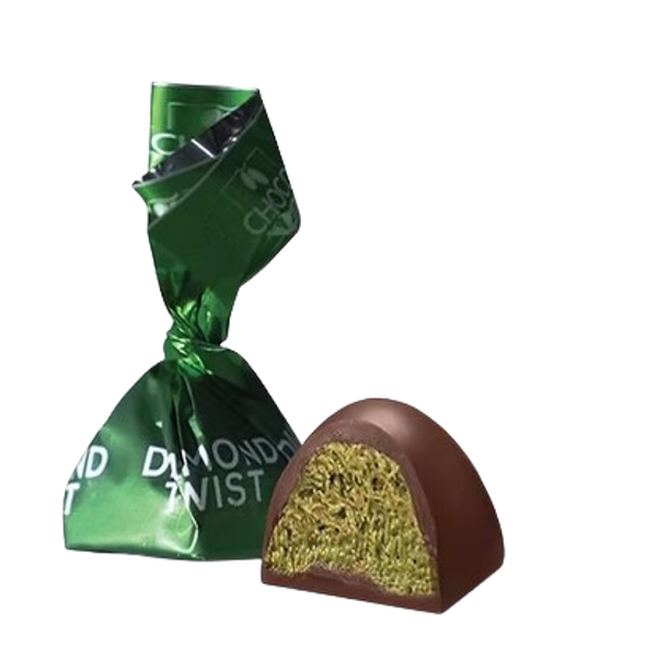 Chocolake Dubai Style Kunafa Pistachio Choc Fillers 450g Bag (45 pcs)