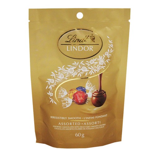 +Lindt Lindor Truffles Asstd (Gold) Pouch 60g SAKSCO Gourmet Basket