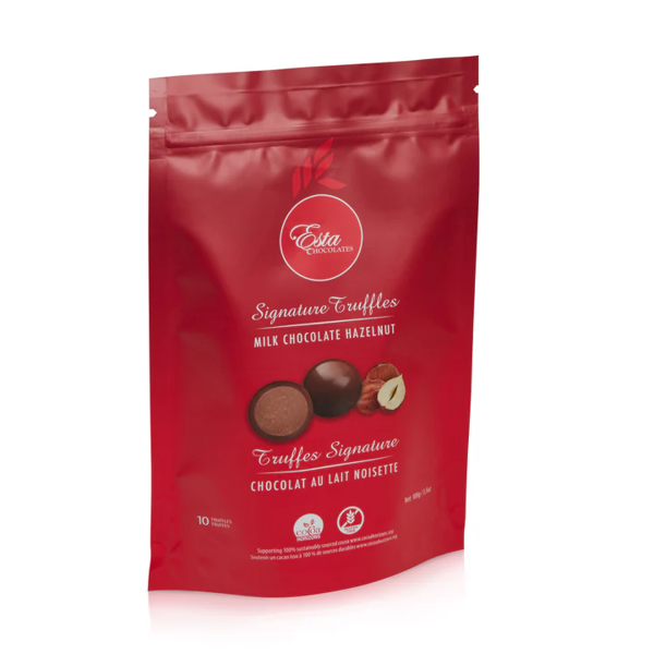 Esta Chocolates Truffle Pouch - Hazelnut 100g 1