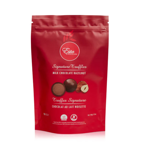 Esta Chocolates Truffle Pouch - Hazelnut 100g
